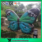 Outdoor Advertising Inflatable Butterfly Beautiful Green High Tear Strength