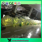 10m Lighting Inflatable Flower Chain For Wedding Decoration,Inflatable Flower line