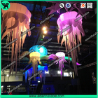 1m Stage Inflatable Lighting Led Decoration，Inflatable Jellyfish for Party