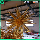 Event Ceiling Inflatable,Golden Inflatable Star,Party Golden Inflatable