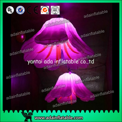 Durable Inflatable Flowers Wedding With Changing Led Lights Custom Design