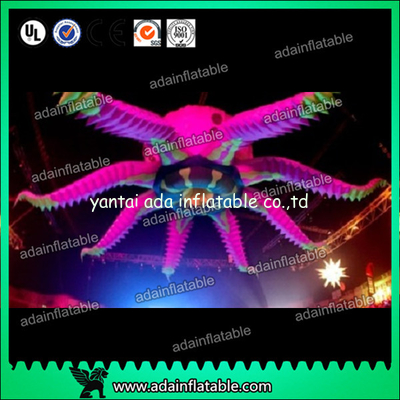 Led Changing Light Inflatable Model Inflatable Flower For Wedding Decoration