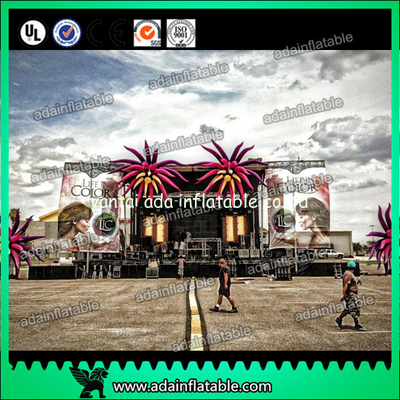3M Outdoor Event Stage Decoration Inflatable Lotus Flower Giant Flower