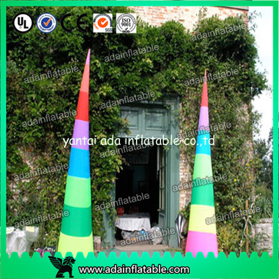 Colorful Inflatable Cone Customized For Events Party Decoration