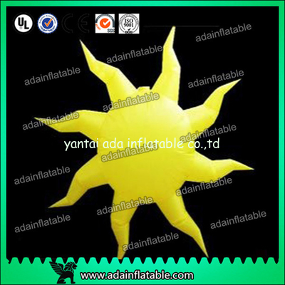 Party Hanging Decoration Inflatable Smile Sun Customizd Sun Sphere