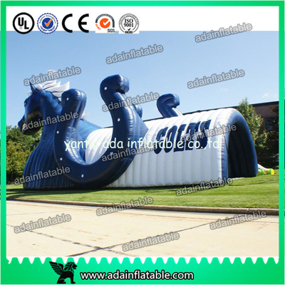 Inflatable Horse Mascot Cartoon Event Entrance Tunnel