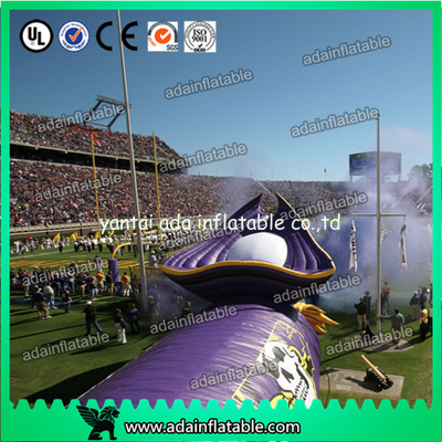 Giant Event Entrance Tunnel Inflatable Skeleton Skull Replica