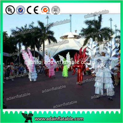 Beautiful Festival Holiday Event Parade Walking Inflatable Wing Costume Customized