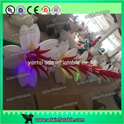 2017 Beautiful Flower Inflatable Led Light For Party Wedding Decoration With Blower