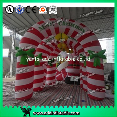 Christmas Inflatable Arch, Christmas Advertising Archway, Christmas Event Arch Door