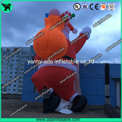 New Brand Christmas Advertising Decoration 6m Climbing Inflatable Santa Claus Cartoon