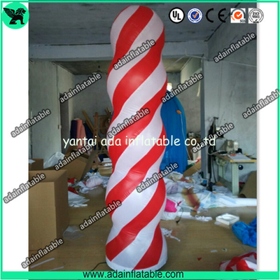 Christmas Decoration Inflatable Candy With LED Light For Kids Events
