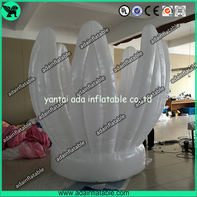 Wedding Event Decoration Inflatable Lotus Flower, Giant White Inflatable Flower