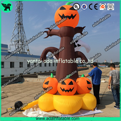 5m Halloween Inflatable  Decorations Halloween inflatable pumpkin Tree with lighting