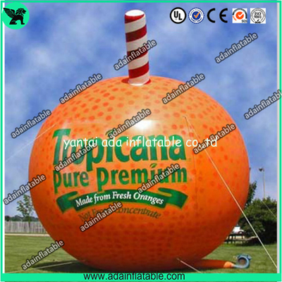 Event Advertising Inflatable Fruits Model Orange Replica/Promotion Inflatable Fruits