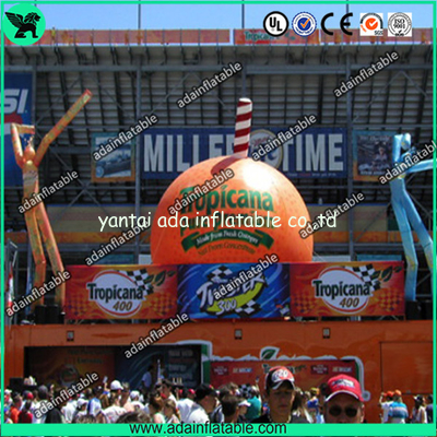 Event Advertising Inflatable Fruits Model Orange Replica/Promotion Inflatable Fruits