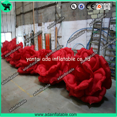 Giant Inflatable Rose, Inflatable Rose Flower,Event Inflatable Flower Chain