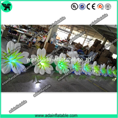 10m Inflatable Flower Chain With LED Light
