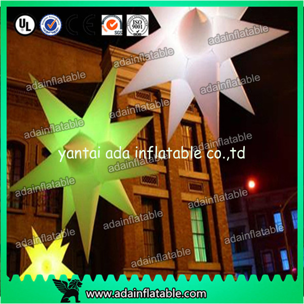 1.5m Color customized Event Hanging Decoration Inflatable Star