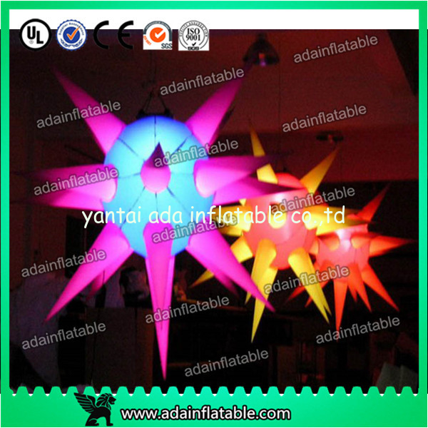 1m 2m 3m Customized Party Decoration Inflatable Event Star For Hanging