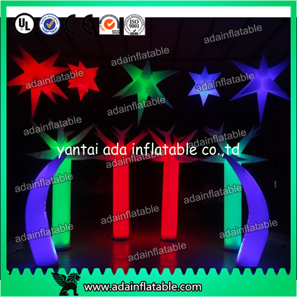 Popular Wedding Decoration Inflatable Star With LED Lighting/Inflatable Tusk Decoration