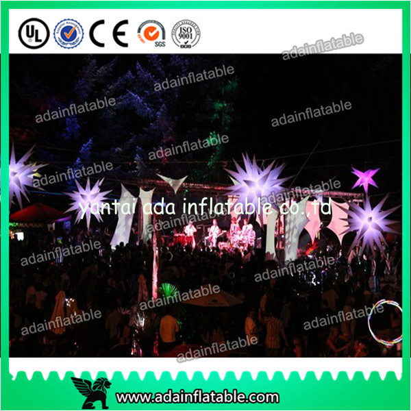 Festival Event Hanging Decoration Inflatable Star For Stage Performance