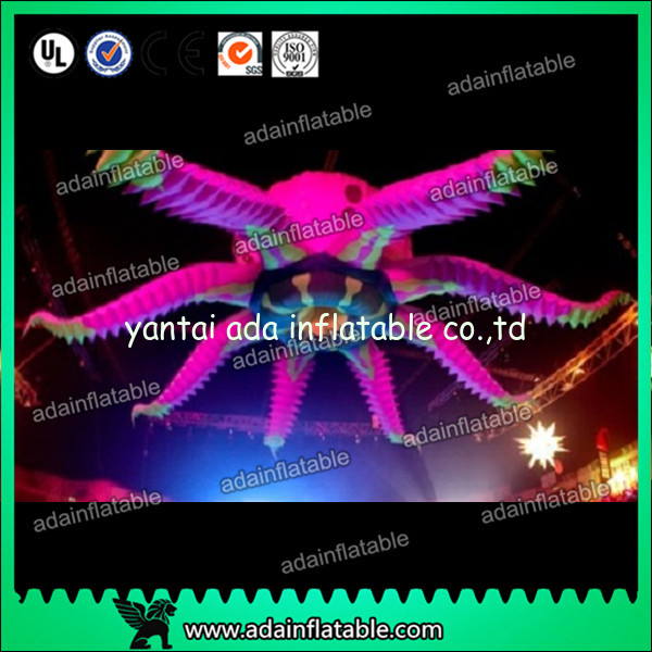 Led Changing Light Inflatable Model Inflatable Flower For Wedding Decoration
