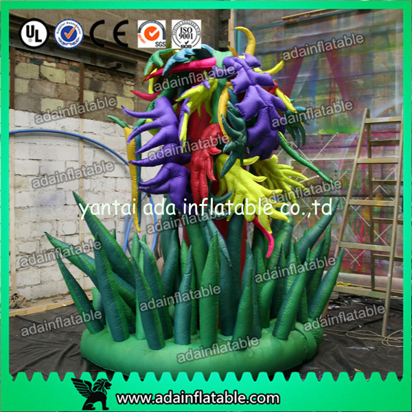 4M Holiday Event Decoration Infltable Flower Customized For Outdoor