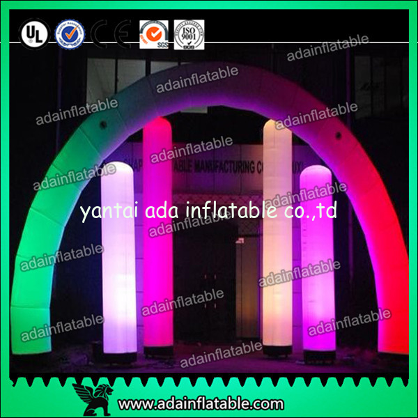 3M Valentine's Decoration Inflatable Arch Lighting Inflatable Column With RGB Color