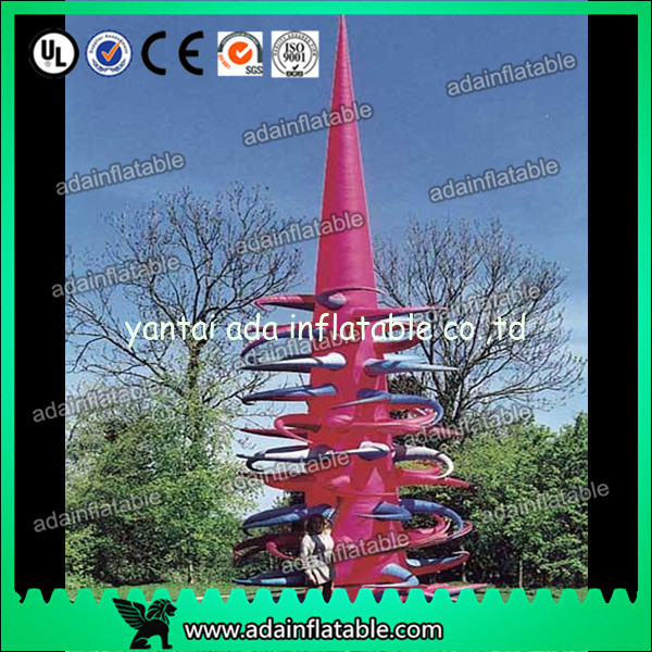 Customized Outdoor Event Decoration Giant Inflatable Cone With Thorn