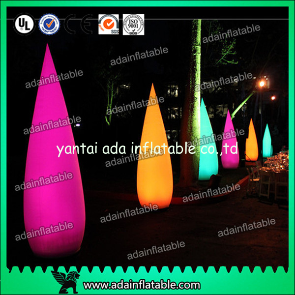Ada Inflatable 210T polyester Cloth Decoration Inflatable Cone For Events Entrance