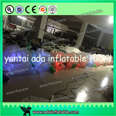 10m Lighting Inflatable Flower Chain For Wedding Decoration,Inflatable Flower line