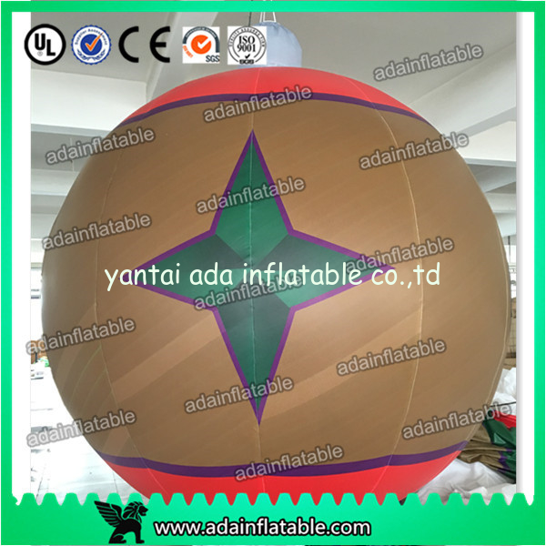 New Brand Event Hanging Decoration Inflatable Ball With LED Light/Inflatable balloon Decor