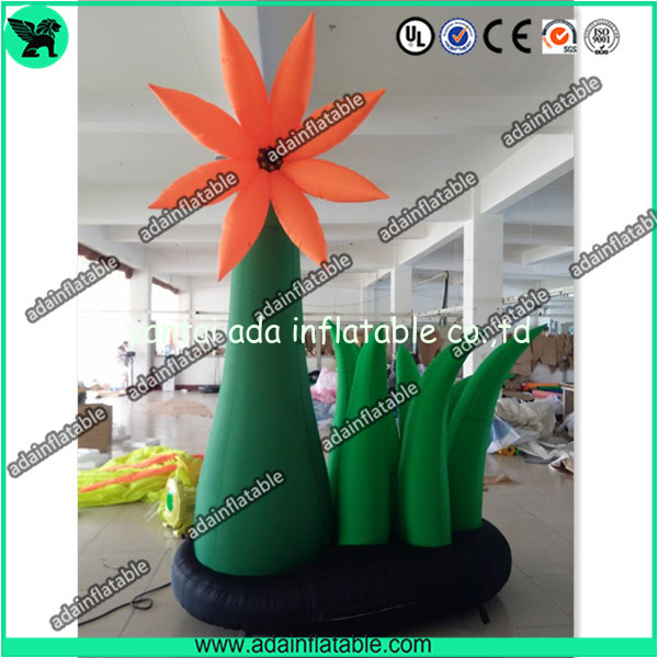 4m Event Party Decoration Oxford Inflatable Orange Flower Holiday Advertising Flower