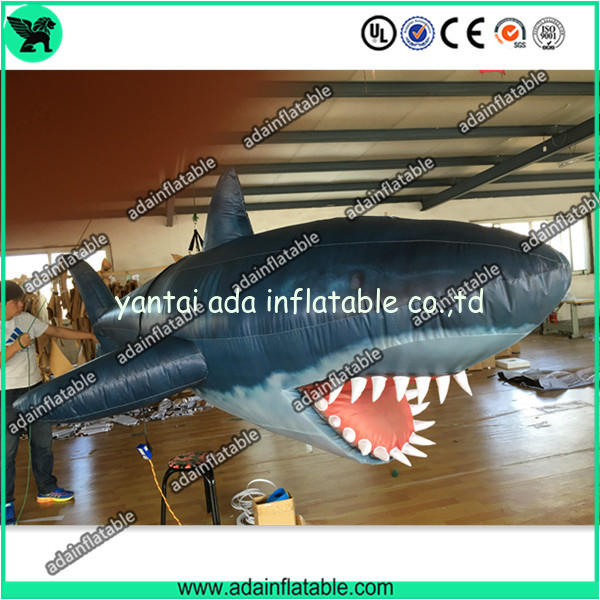 3m Inflatable Shark with Blower for Indoor Event Stage Decoration,Inflatable Shark Model